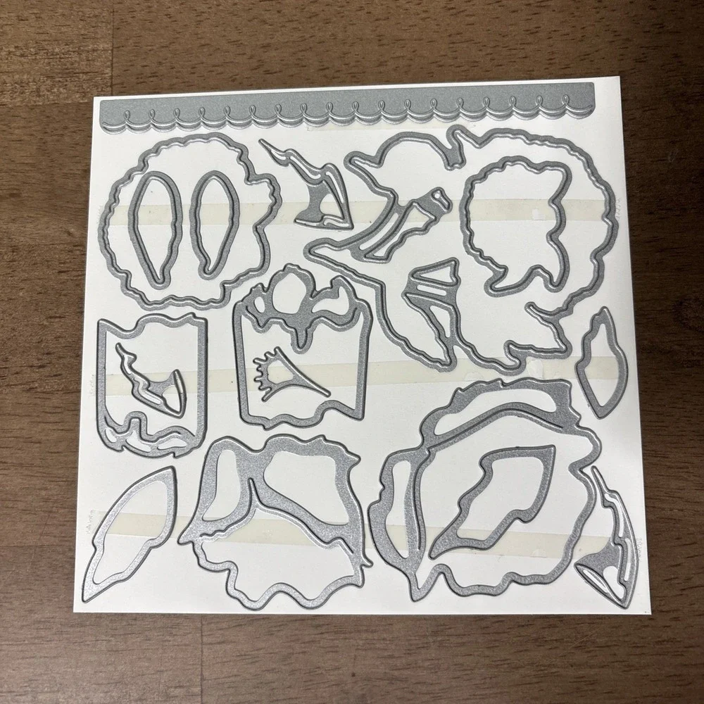 Stampin' Up! Peony Dies #152701 Set of 17
